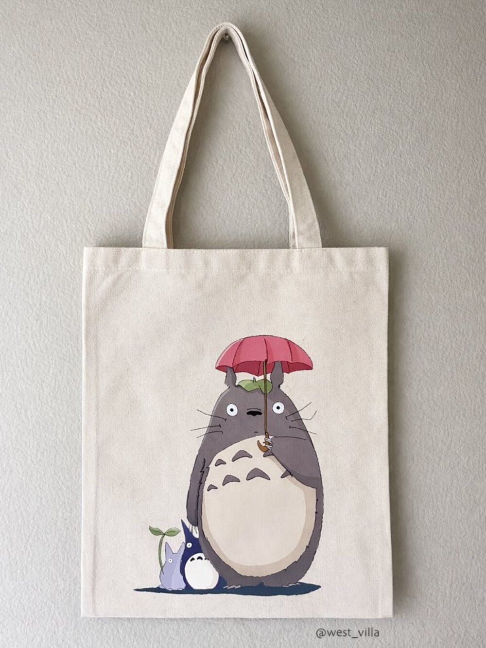 My Neighbor Totoro Thick Canvas Tote Bag